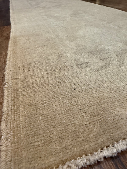 2' x 6'2" Pakistan natural wool