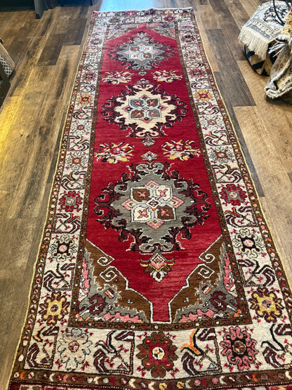 3'6" x 11' Antique Turkish Runner