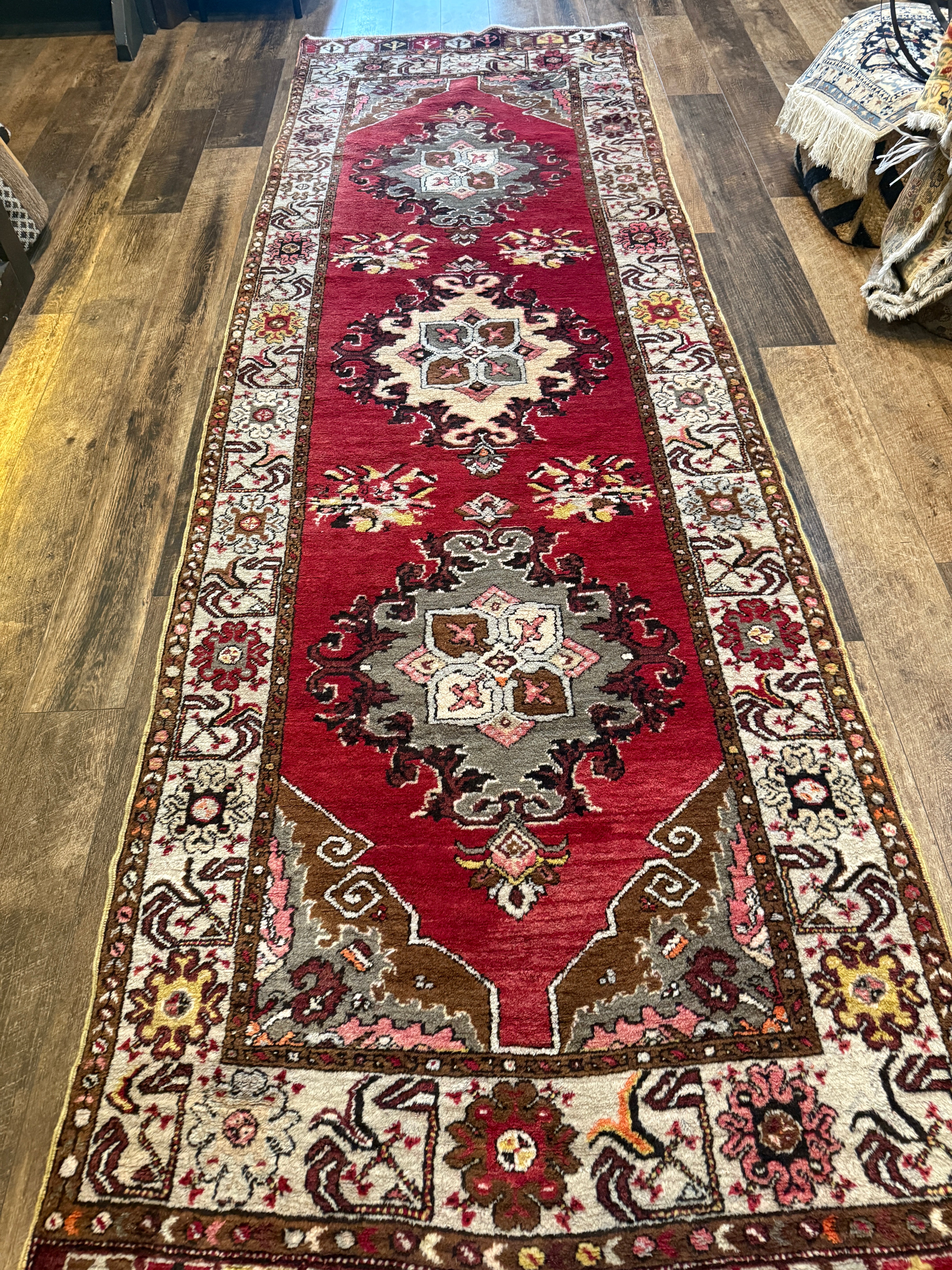3'6" x 11' Antique Turkish Runner