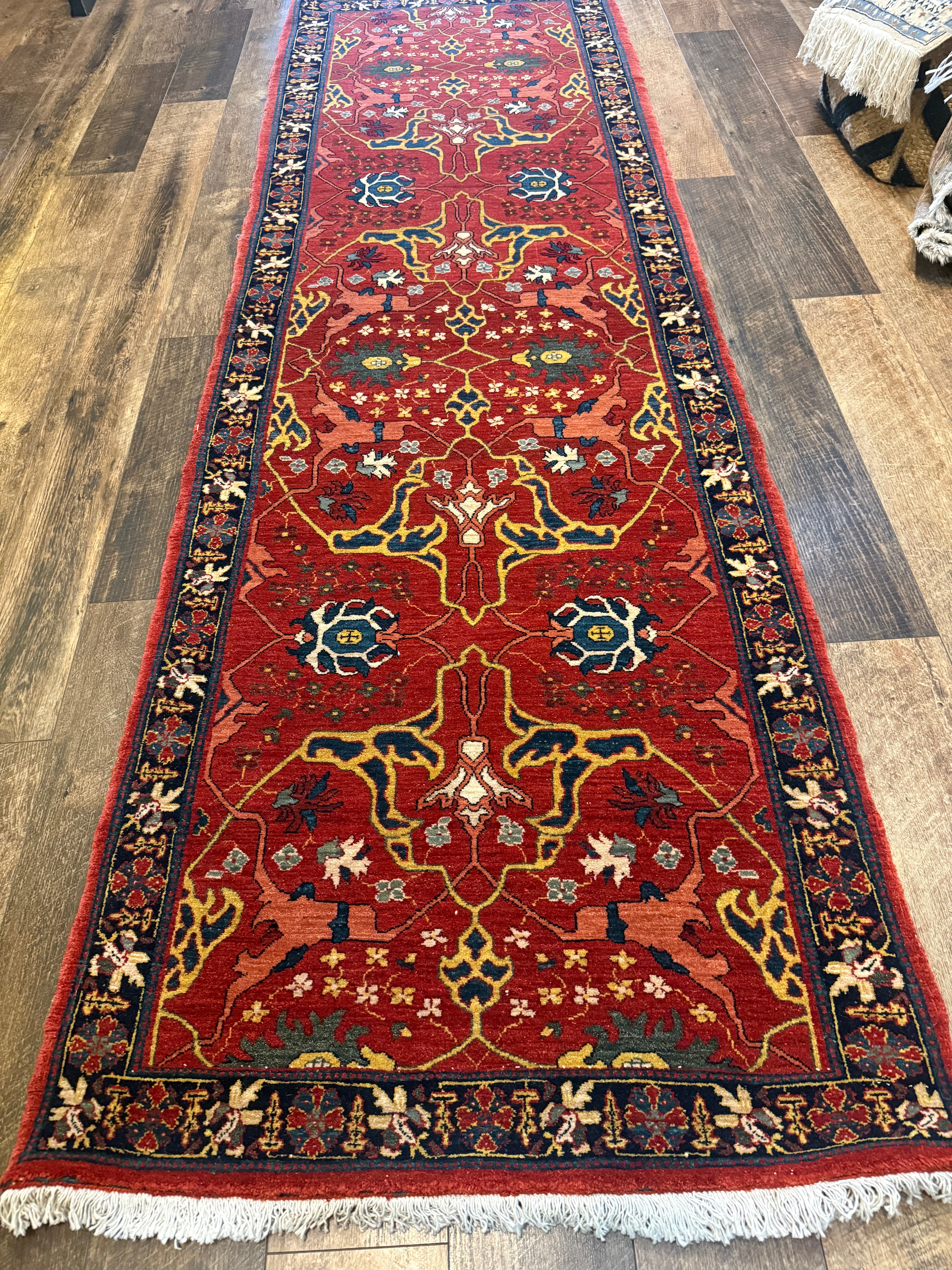 3' x 9'8" Persian Bidjar- "The Iron Rug"