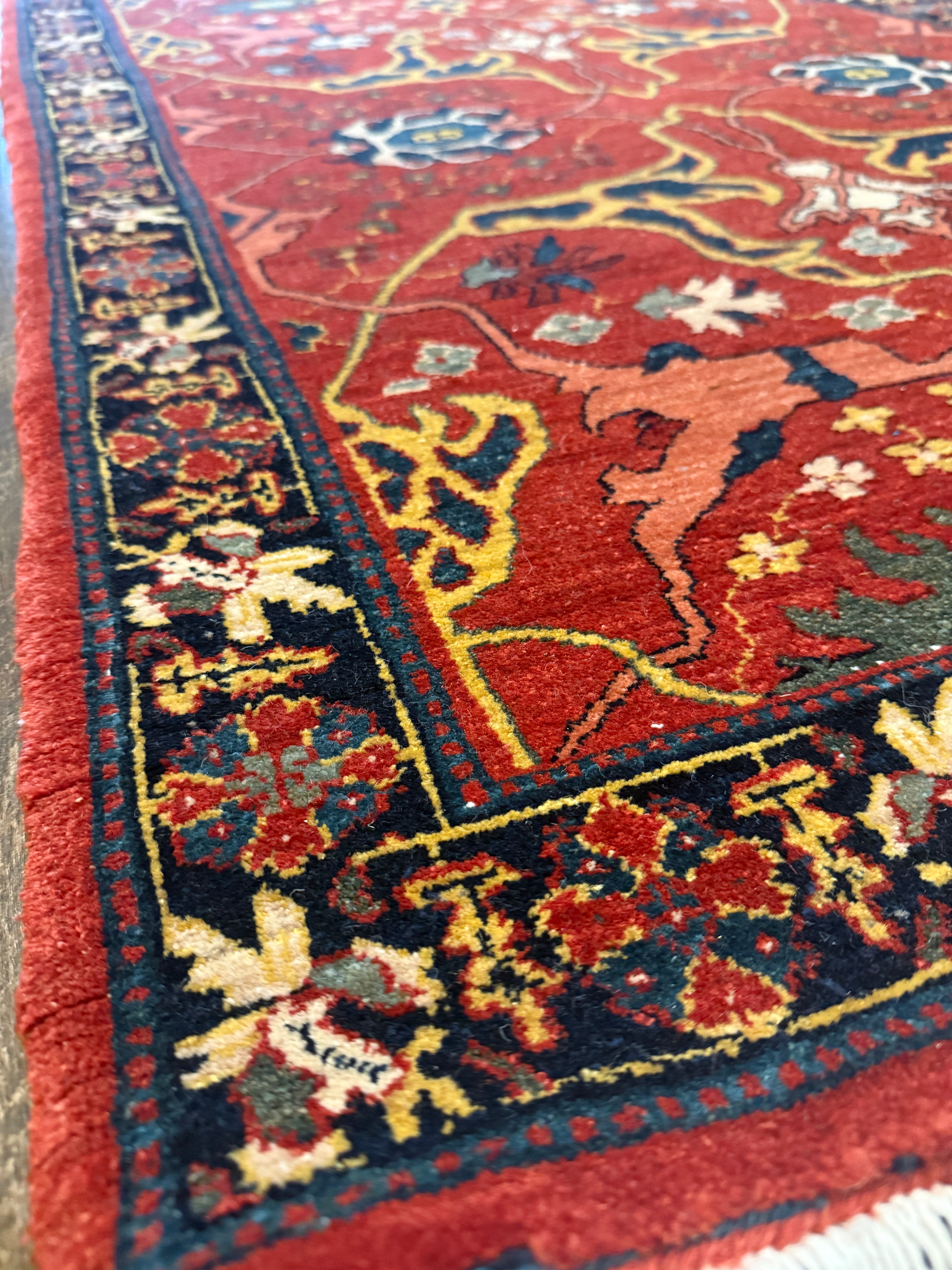 3' x 9'8" Persian Bidjar- "The Iron Rug"