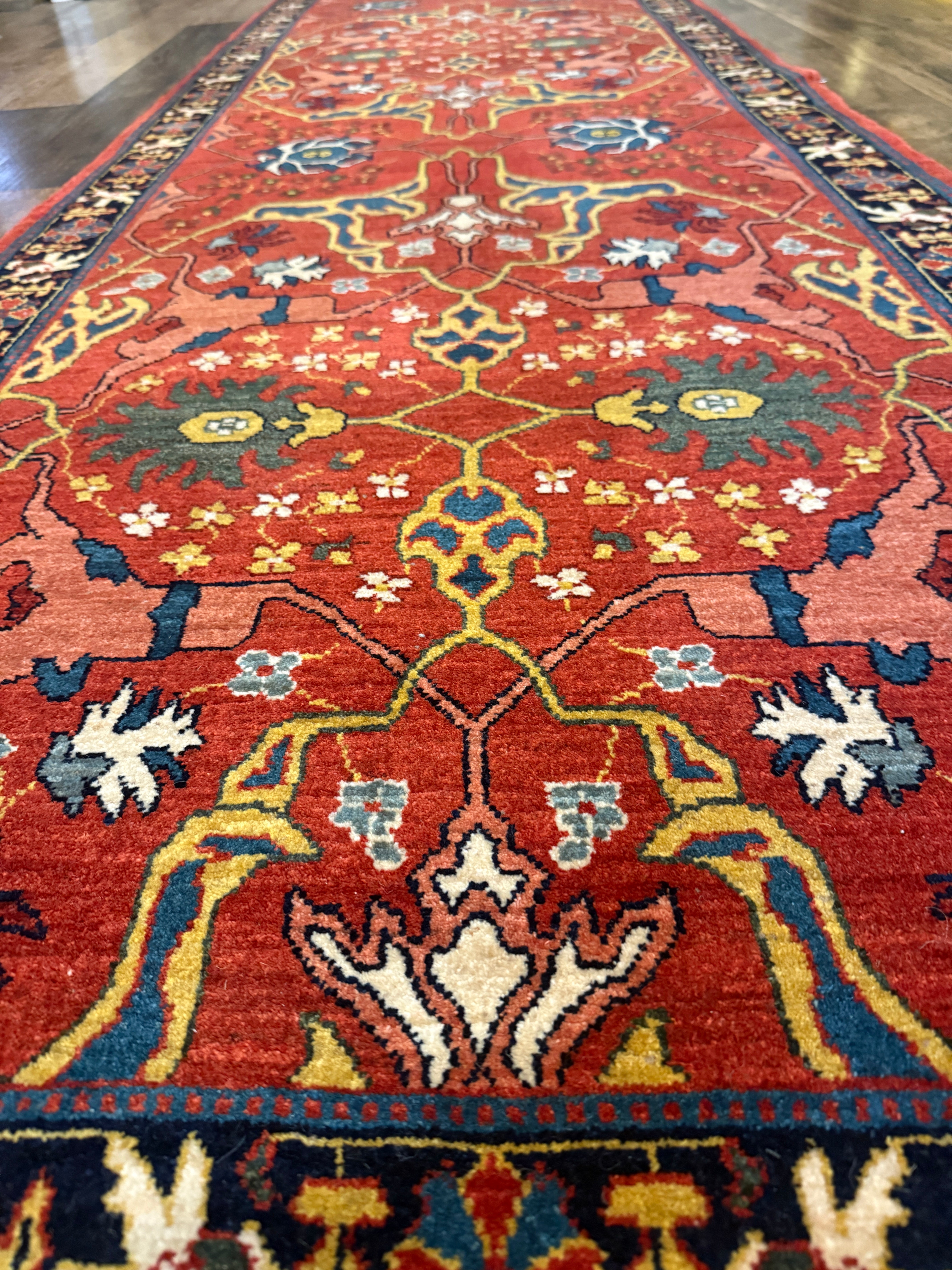 3' x 9'8" Persian Bidjar- "The Iron Rug"