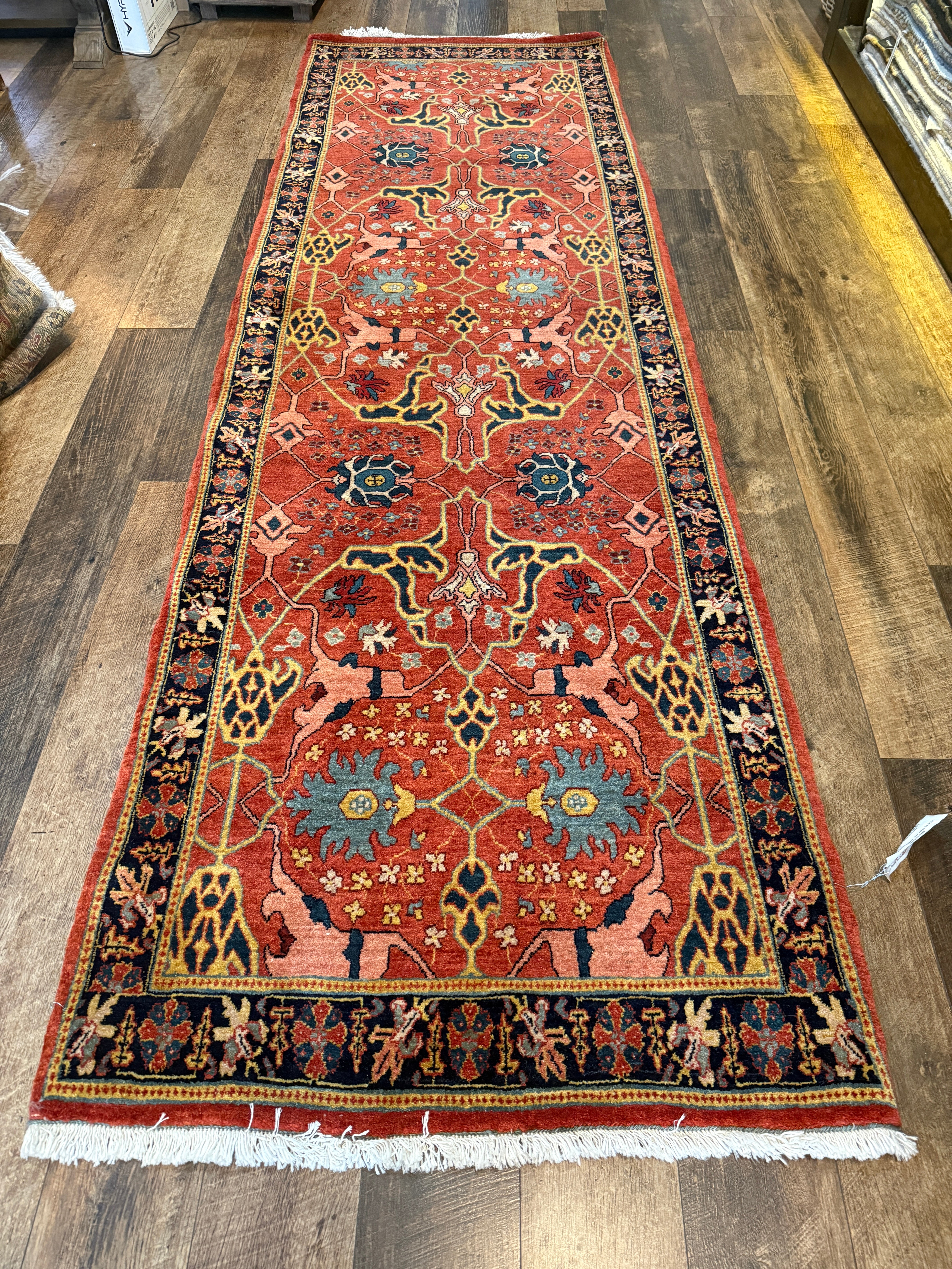 3'1" x 9' 8" Persian Bidjar "The Iron Rug"